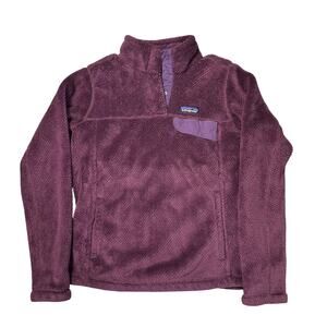 Patagonia Re-Tool Half Snap Pullover Dark Purple/Burgundy